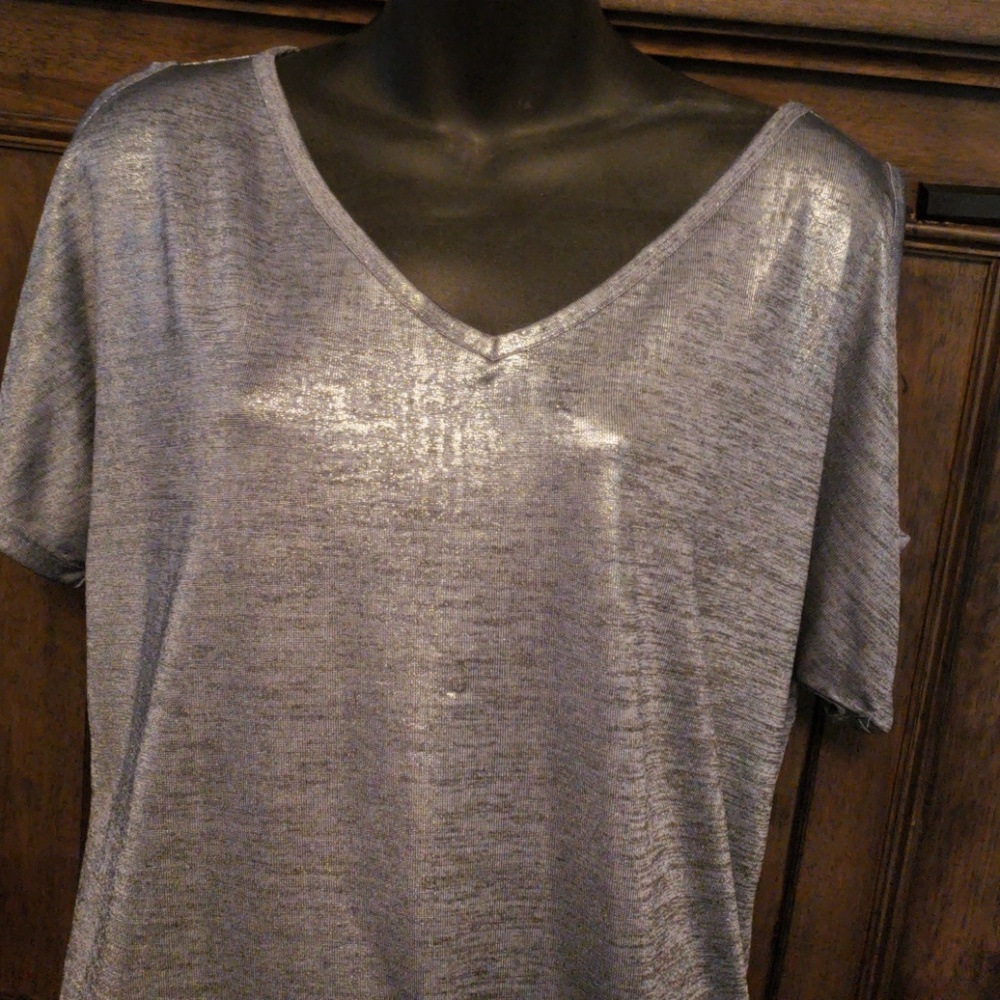 INC cold shoulder top